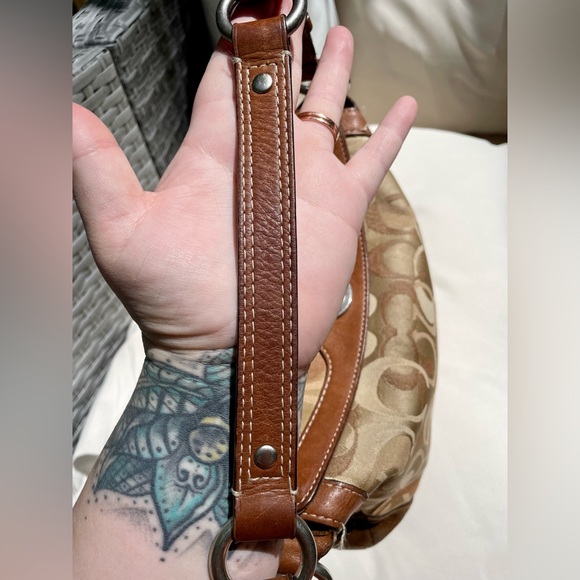 COACH Chelsea Optic Signature bag AUTHENTIC D06K - 10142 - Picture 11 of 15